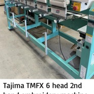 USED Tajima TMFX 6 head