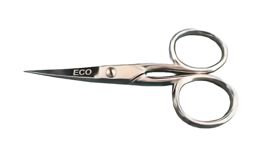 Superman curved embroidery scissors with large handles